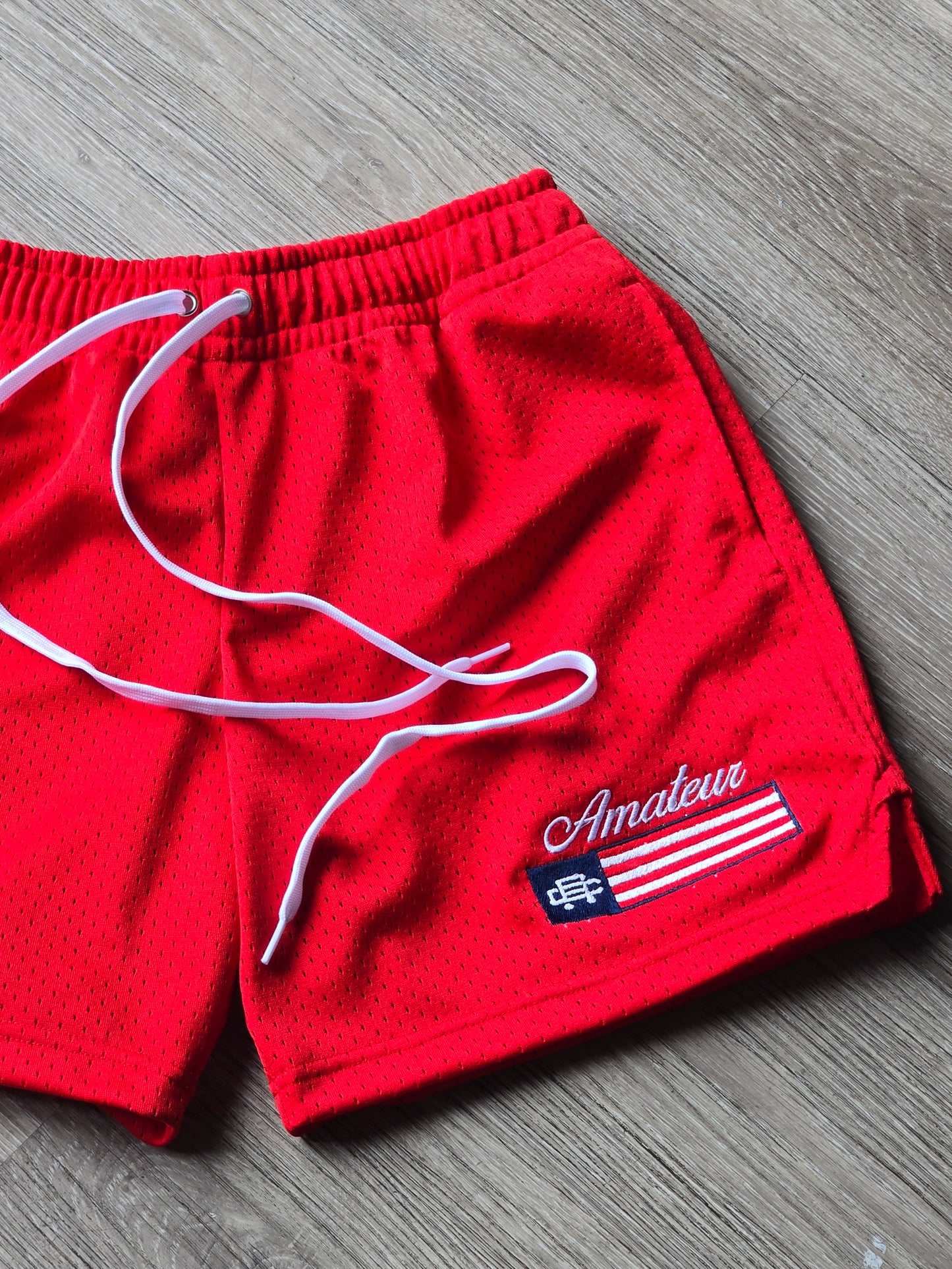 Amateur Flag Mesh Shorts