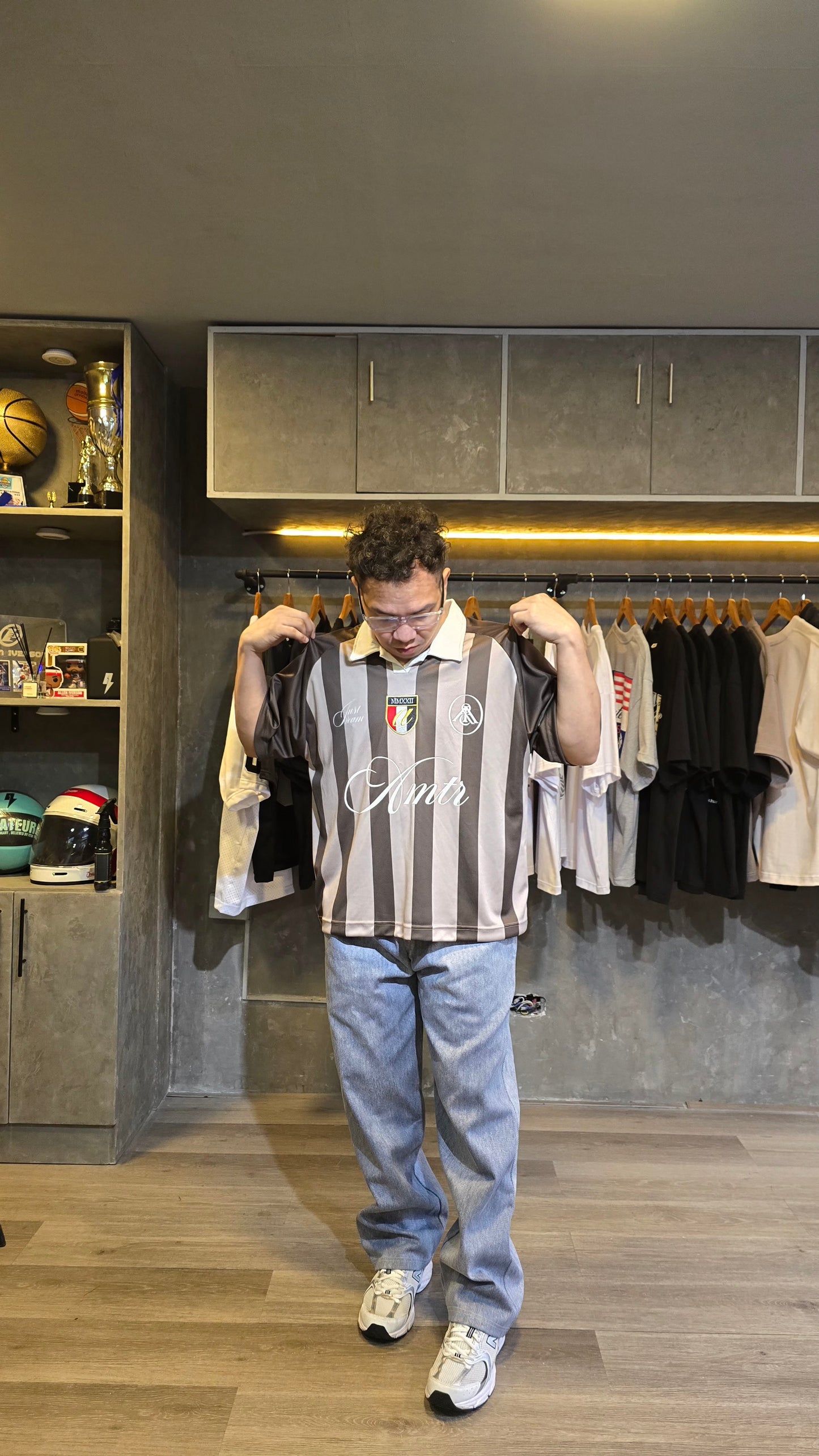 Shadow Stripes Football Jersey