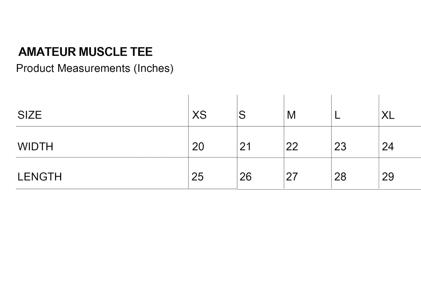 THE AMATEUR WAFFLE MUSCLE TEES