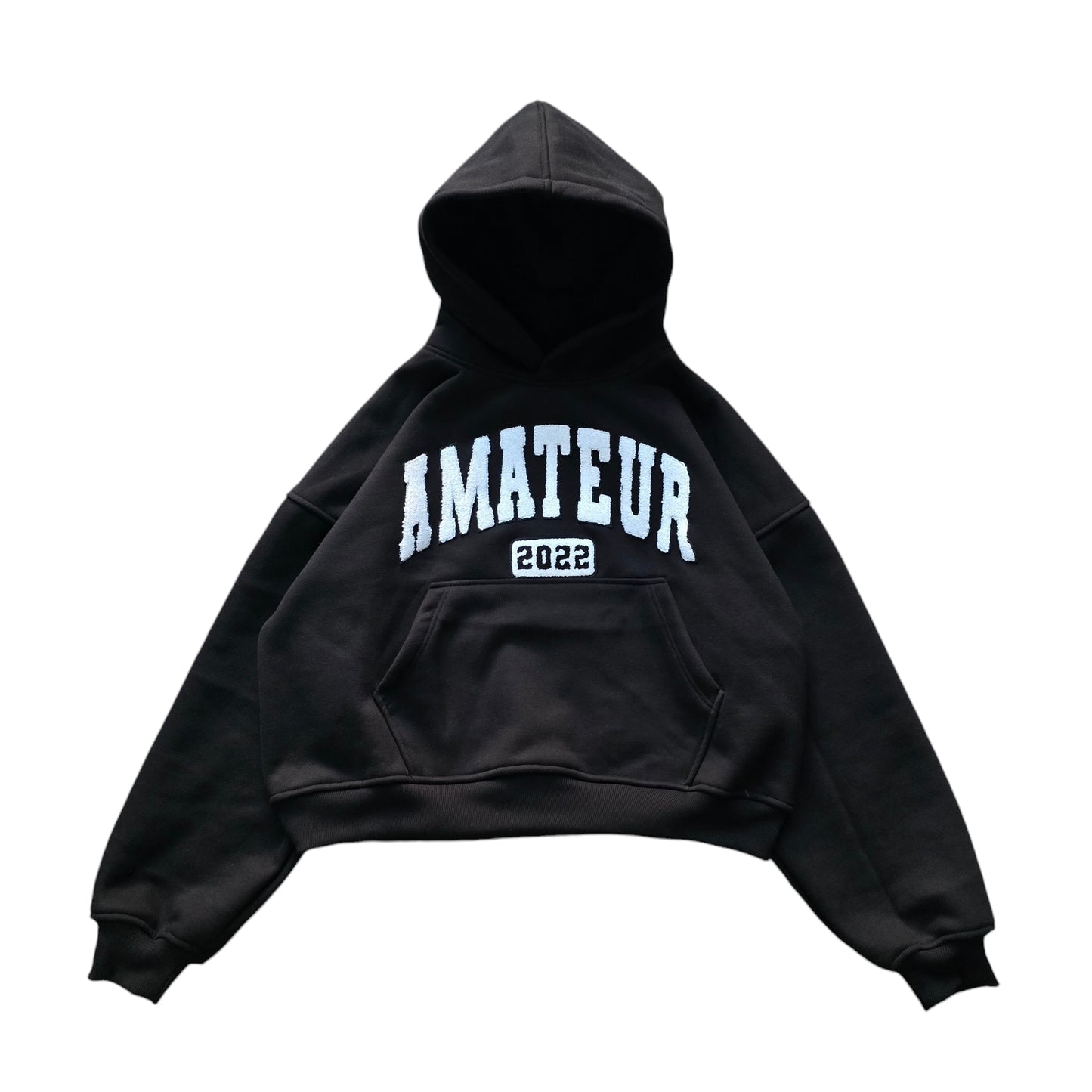 Black oat hoodie