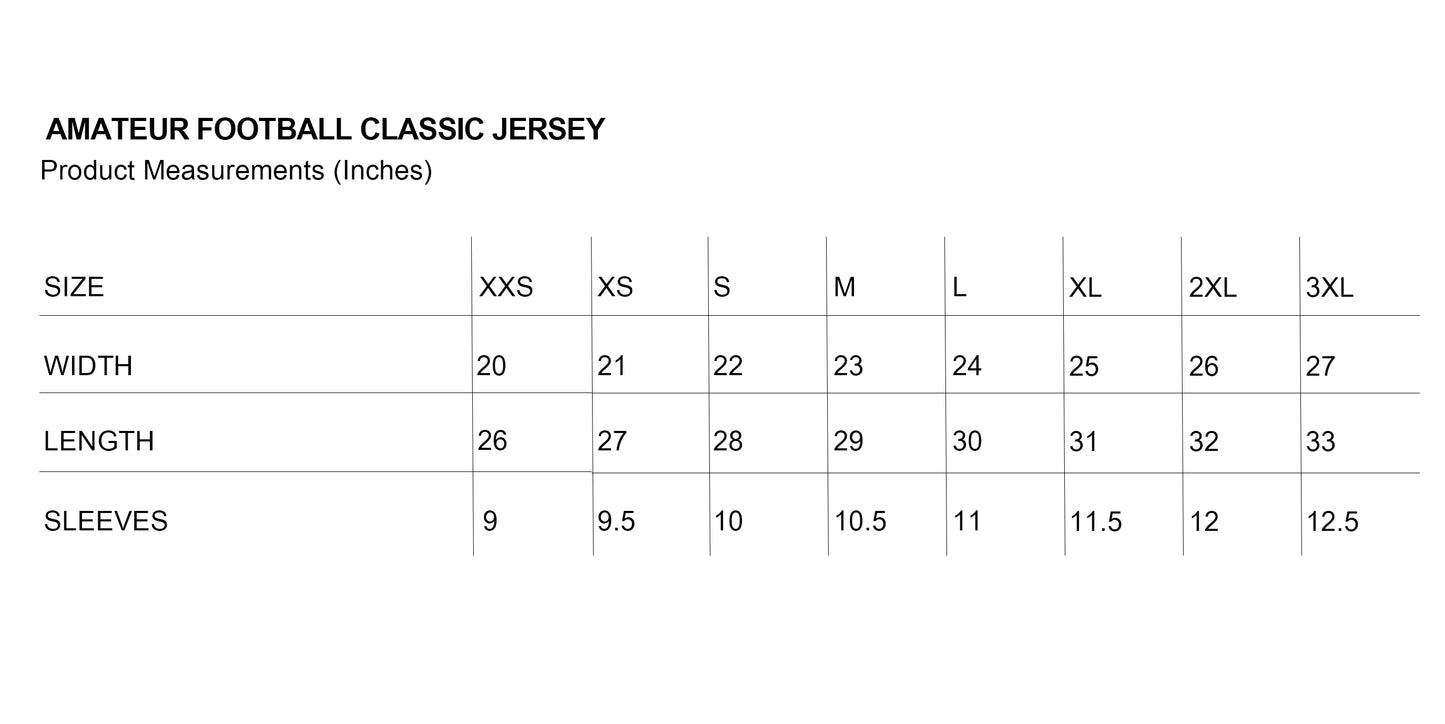 AMATEUR FOOTBALL JERSEY #4