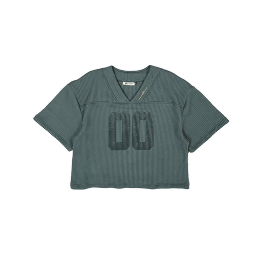 VINTAGE KNITT AMATEUR CROPPED FOOTBALL JERSEY