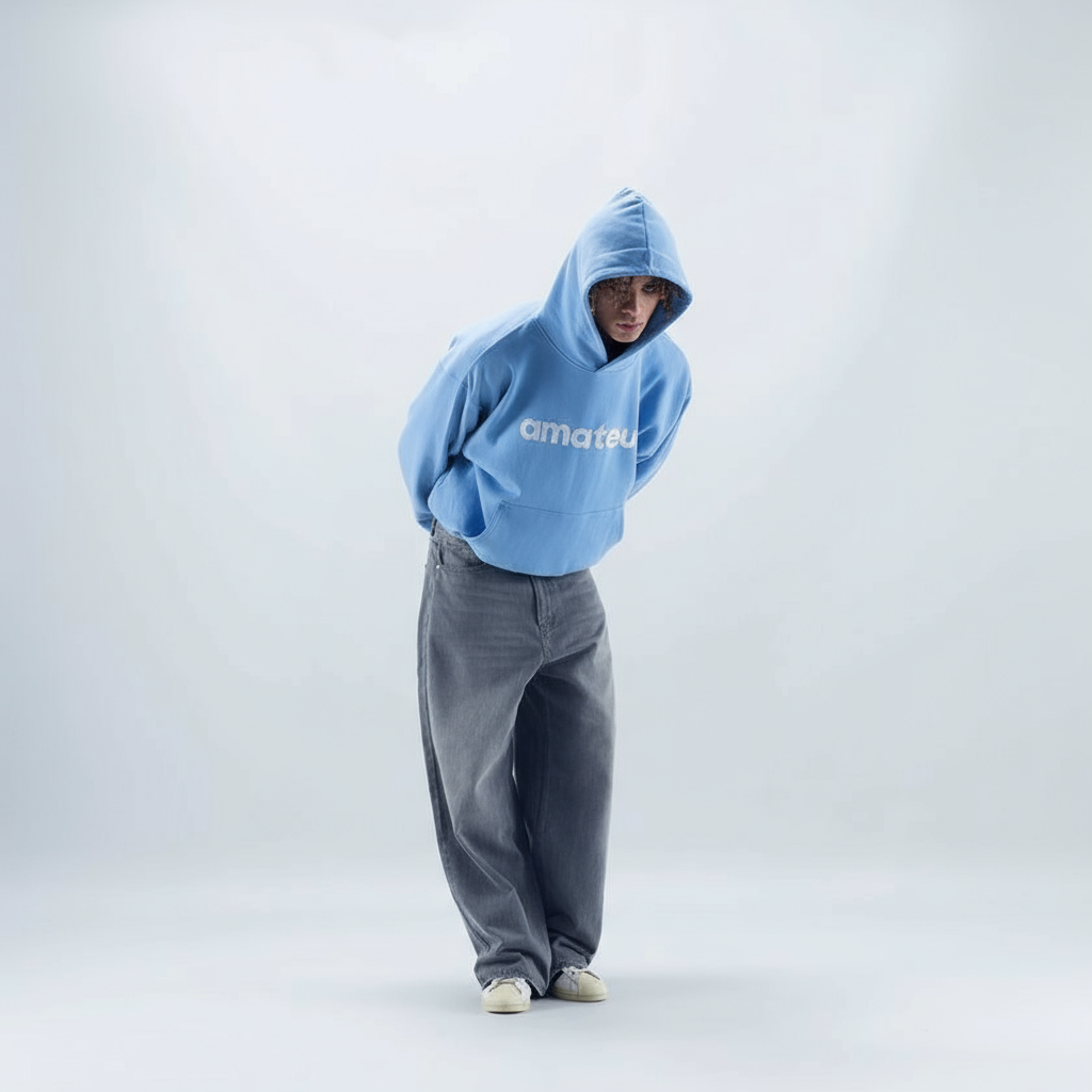HOODIE SKY BLUE AMATEUR