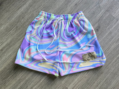 AMATEUR MARBLE MESH SHORTS