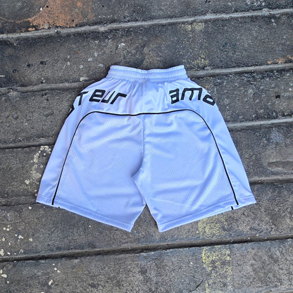 AMATEUR Y2K MESH SHORTS