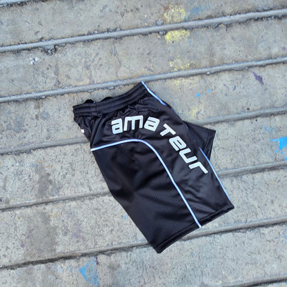 AMATEUR Y2K MESH SHORTS