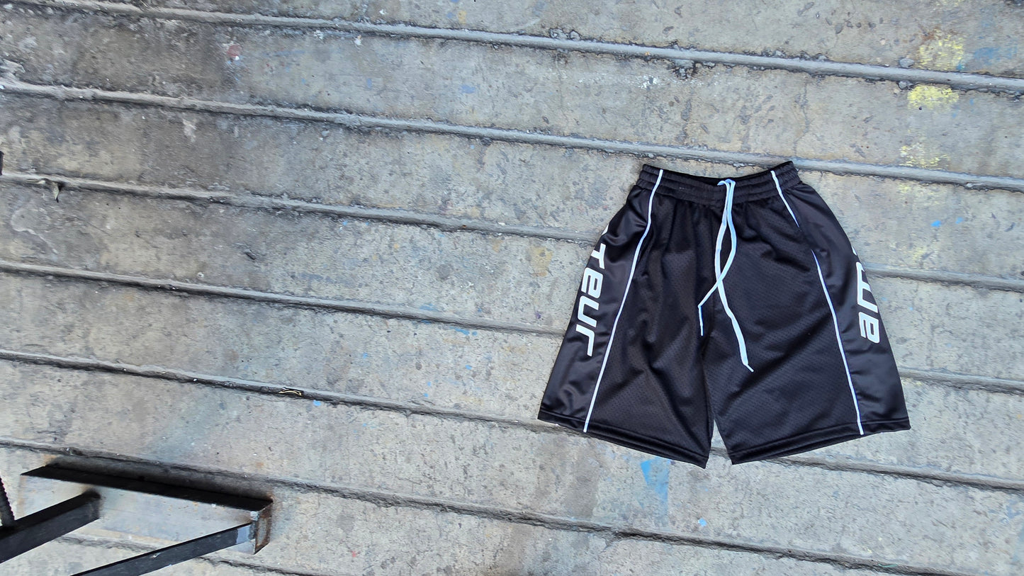 AMATEUR Y2K MESH SHORTS