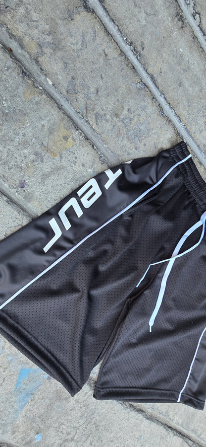 AMATEUR Y2K MESH SHORTS