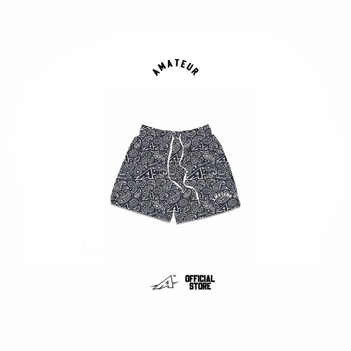 AMATEUR PAISLEY BALLER SHORTS