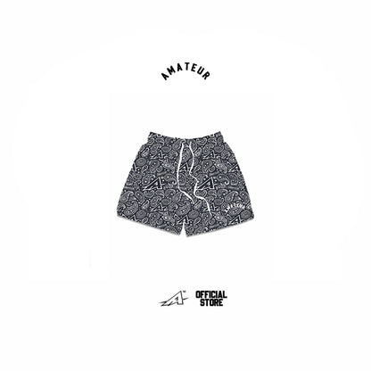 AMATEUR PAISLEY BALLER SHORTS