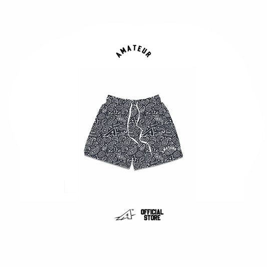 AMATEUR PAISLEY BALLER SHORTS