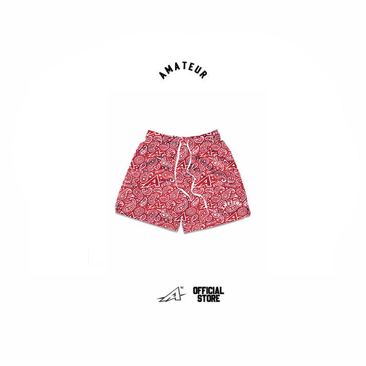 AMATEUR PAISLEY BALLER SHORTS