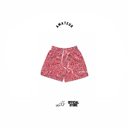 AMATEUR PAISLEY BALLER SHORTS