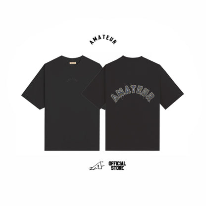 AMATEUR DENIM DISTRESS TEES