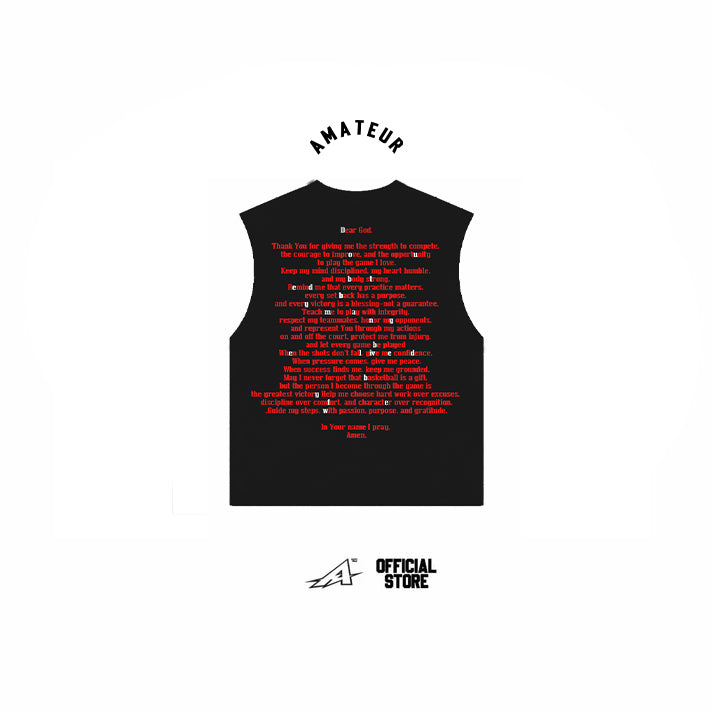 AMATEUR HOOOPS PRAYER MUSCLE TEES