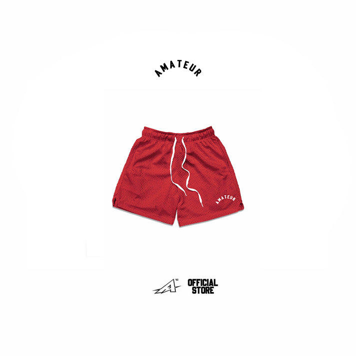 AMATEUR COURT ESSENTIALS MESH SHORTS