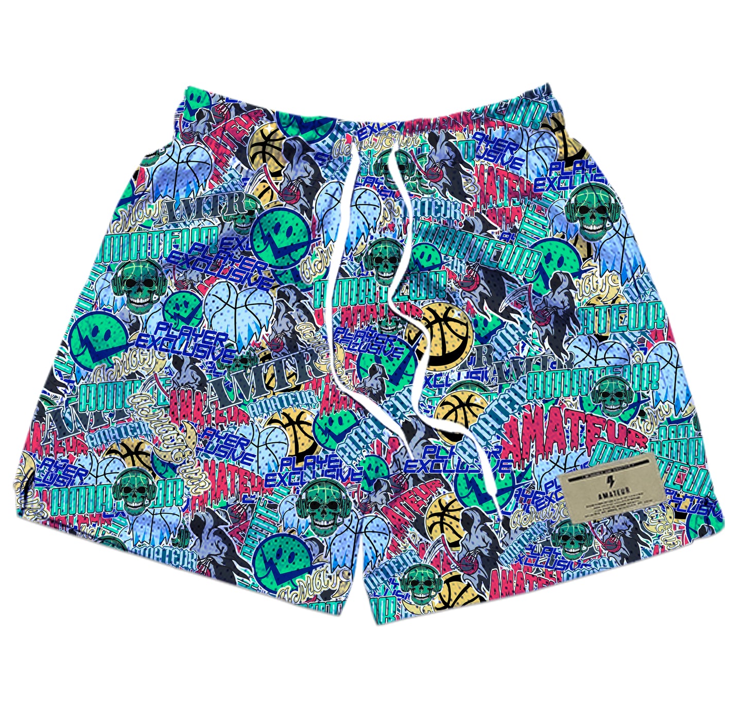 AMATEUR COMICS BALLER SHORTS