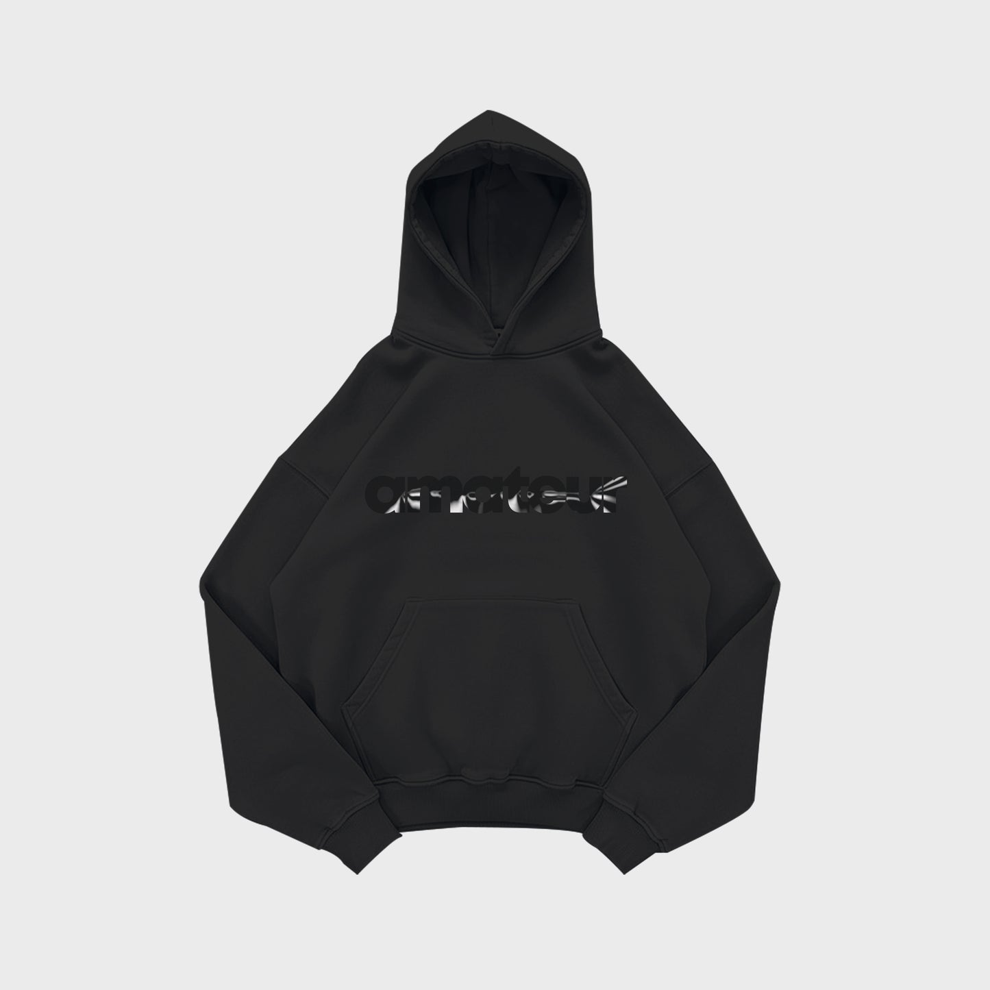 HOODIE TRIPPLE BLACK AMATEUR