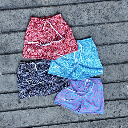 AMATEUR PAISLEY BALLER SHORTS