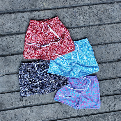 AMATEUR PAISLEY BALLER SHORTS