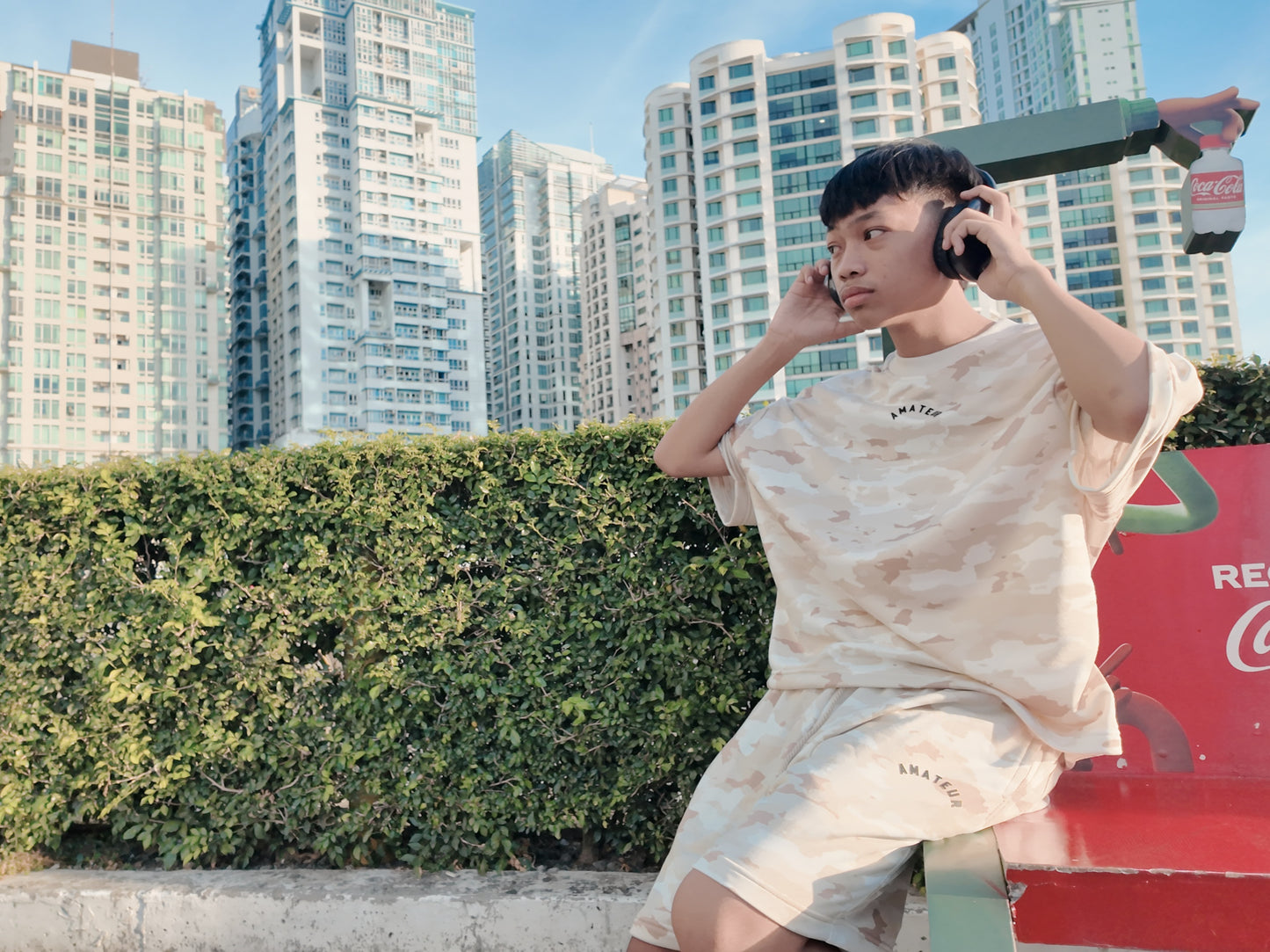 AMATEUR DRY SEASON - DESERT CAMO SHORT