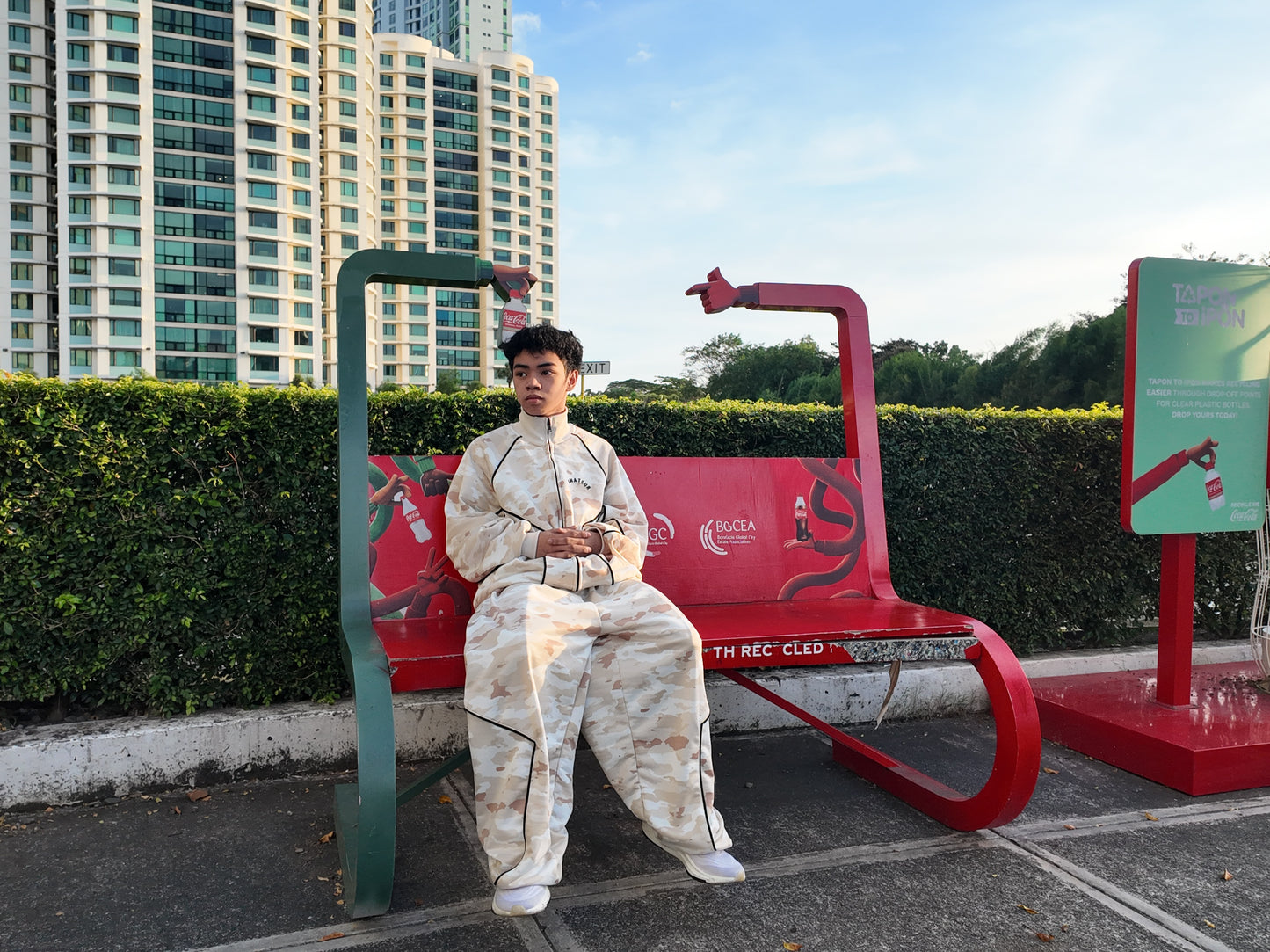 AMATEUR DRY SEASON - DESERT CAMO TRACKPANTS