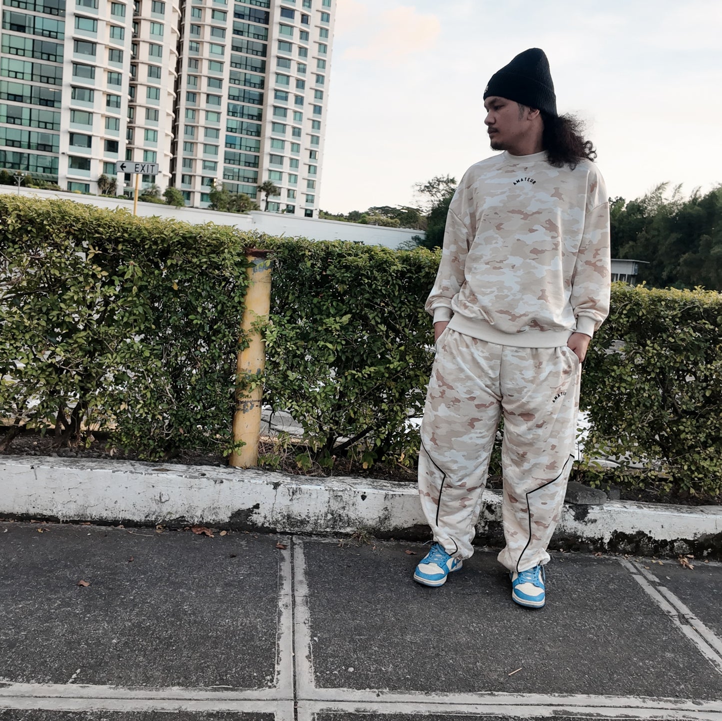 AMATEUR DRY SEASON - DESERT CAMO TRACKPANTS