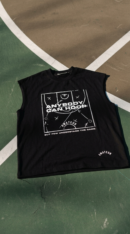 AMATEUR ANYBODY CAN HOOP MUSCLE TEES